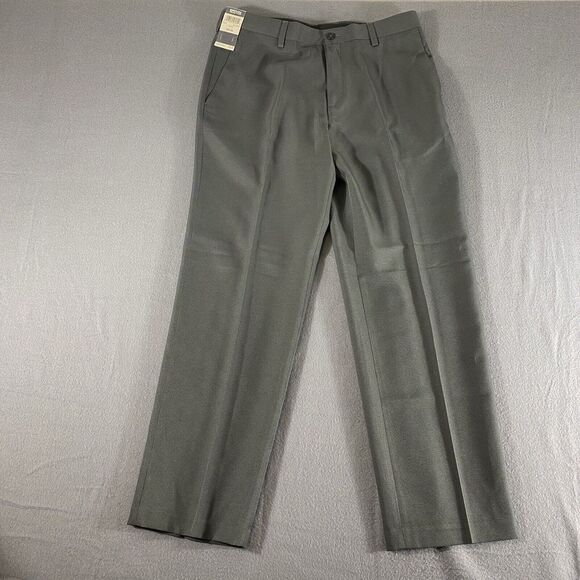Kenneth Cole Pants‎ Mens 34x30 Gray Nallsheaad Mid Rise Preppy NEW - Picture 1 of 10